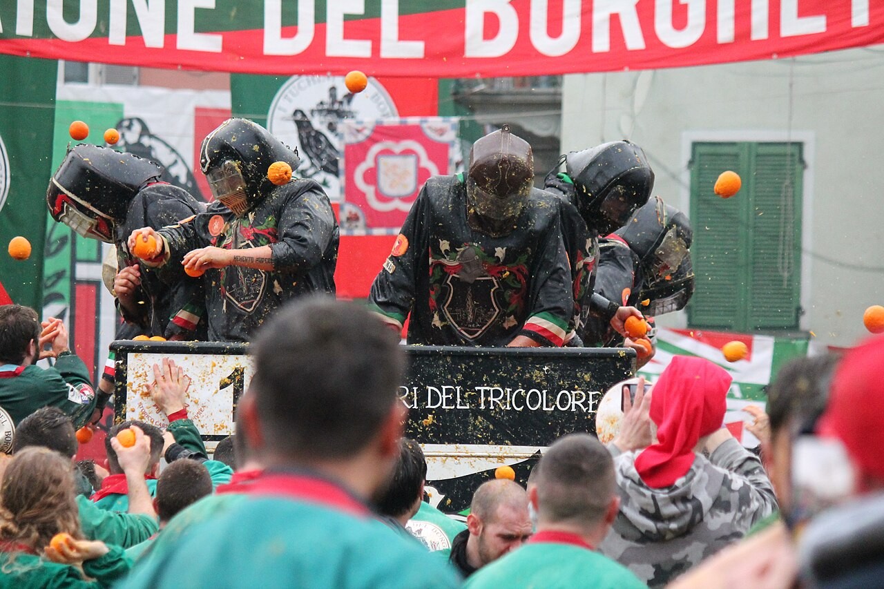 Ivrea’s Battle of the Oranges