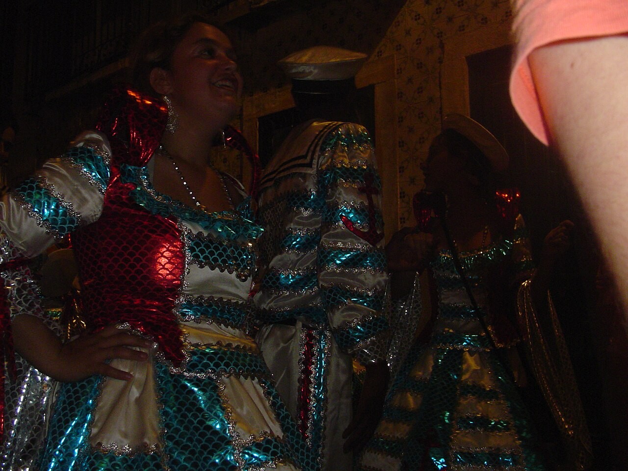 Costumed marchers at Lisbon’s Marchas Populares