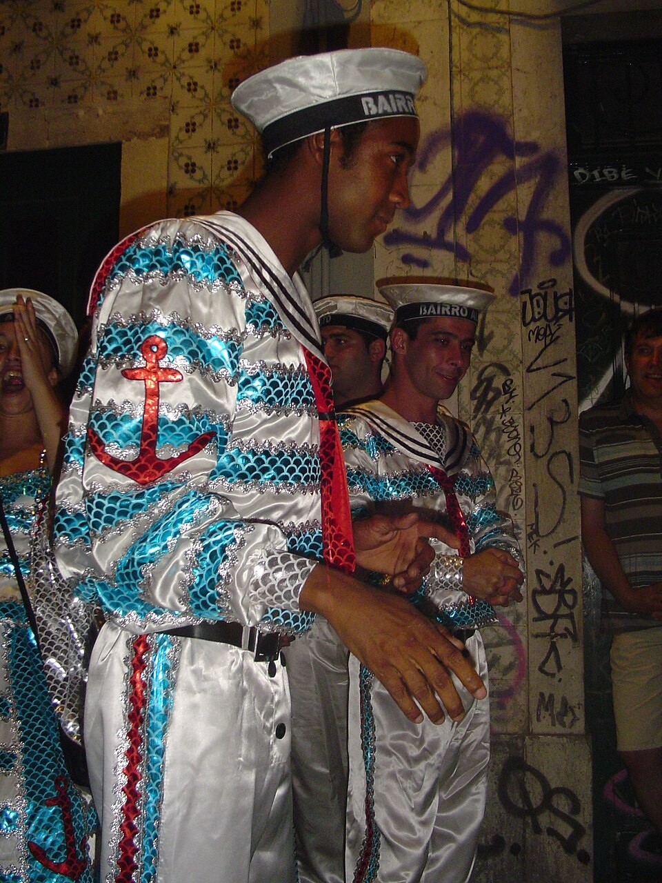 Musicians in the Marchas Populares during Lisbon’s Santo António festivities