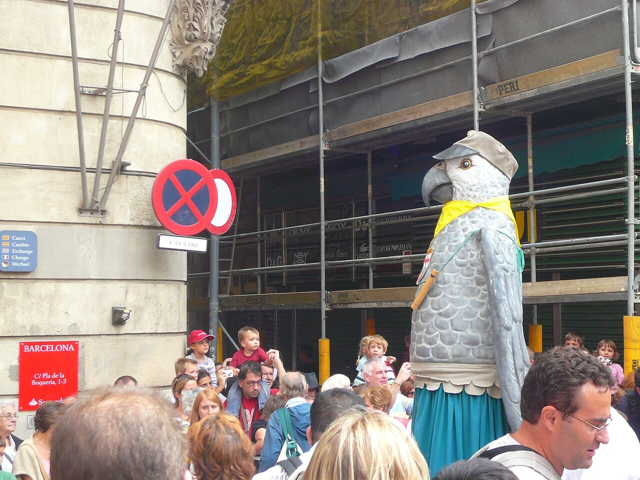 Giants parade at La Mercè 2008