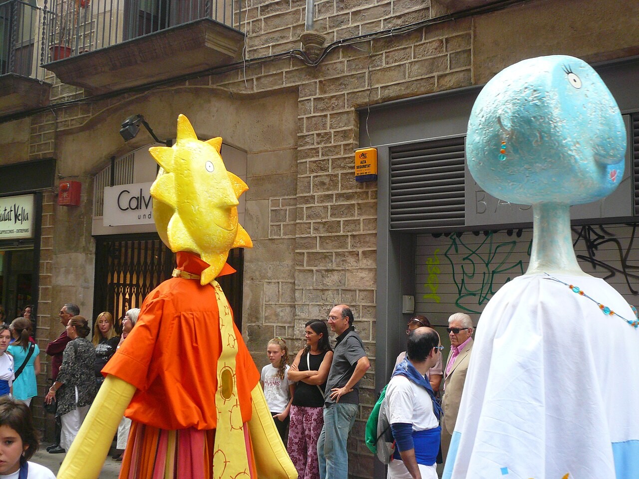 Giants at La Mercè 2008