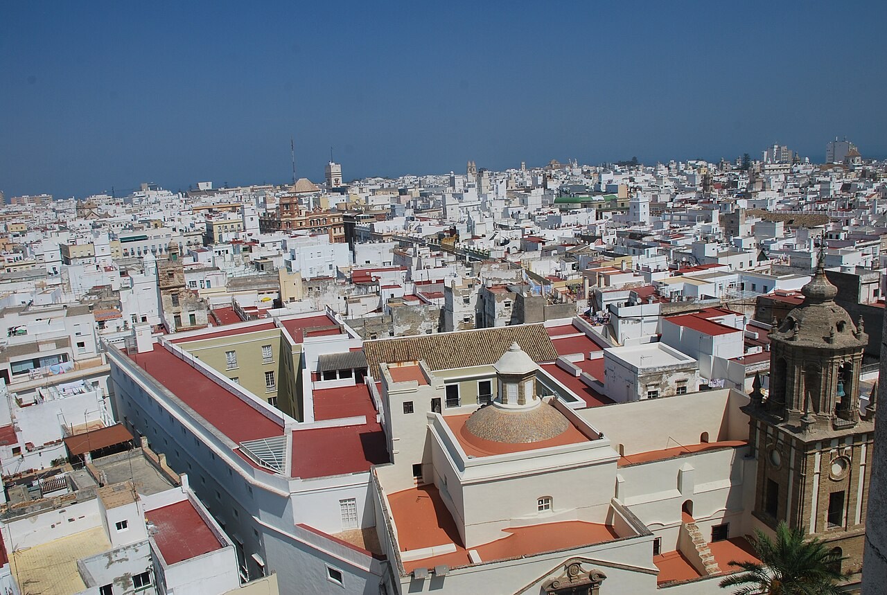 Cádiz from above
