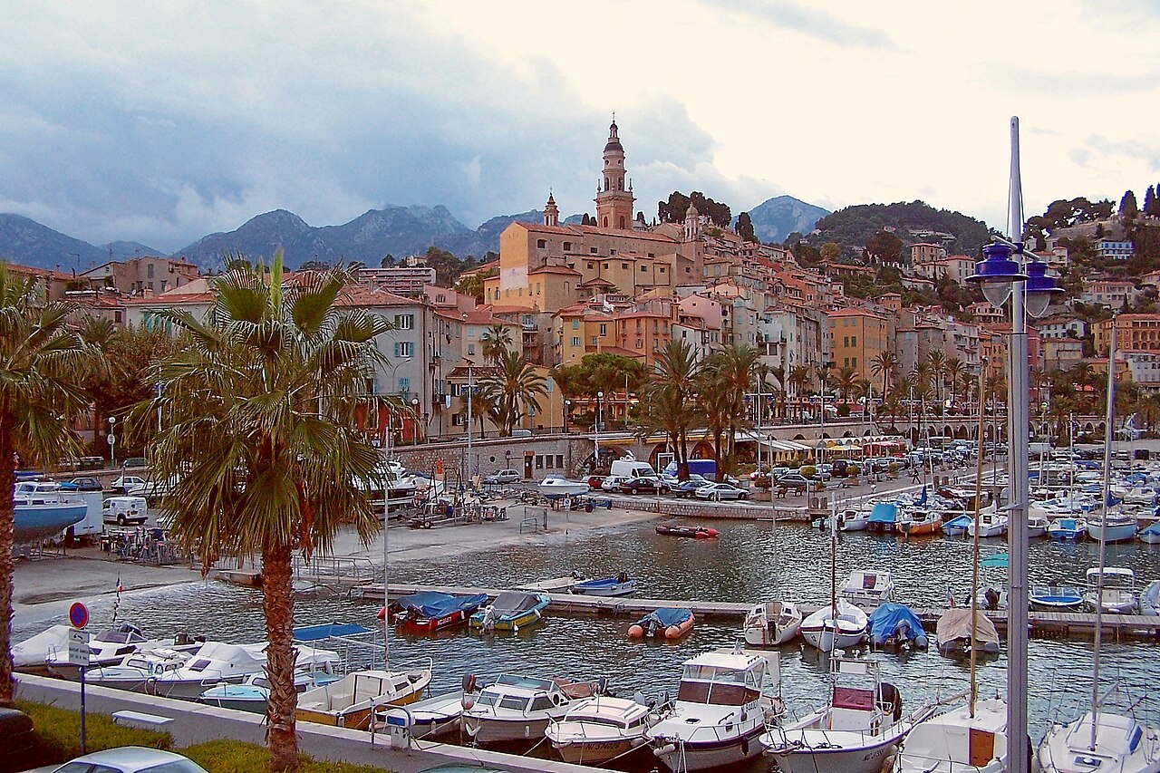 Menton old town