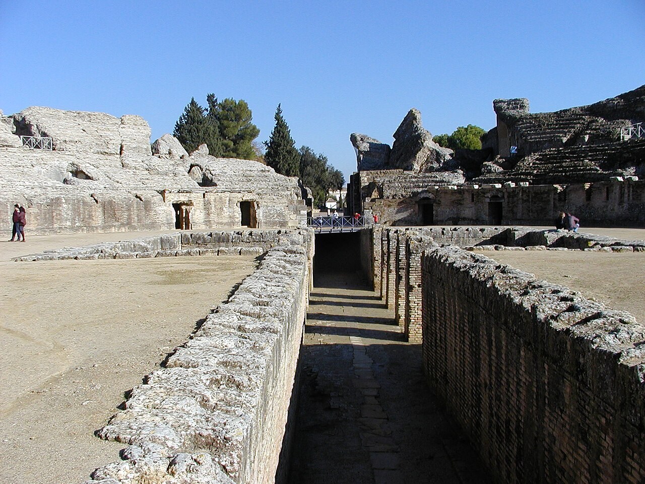 Itálica’s amphitheatre