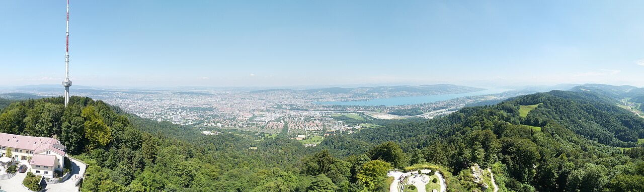 Zurich from Uetliberg